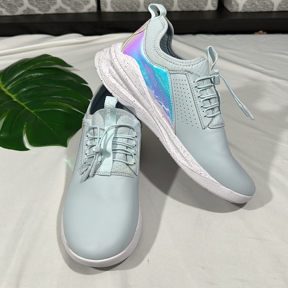 Clove Shoes New Clove 1 Women Blue Holographic 222 Birthday Limited